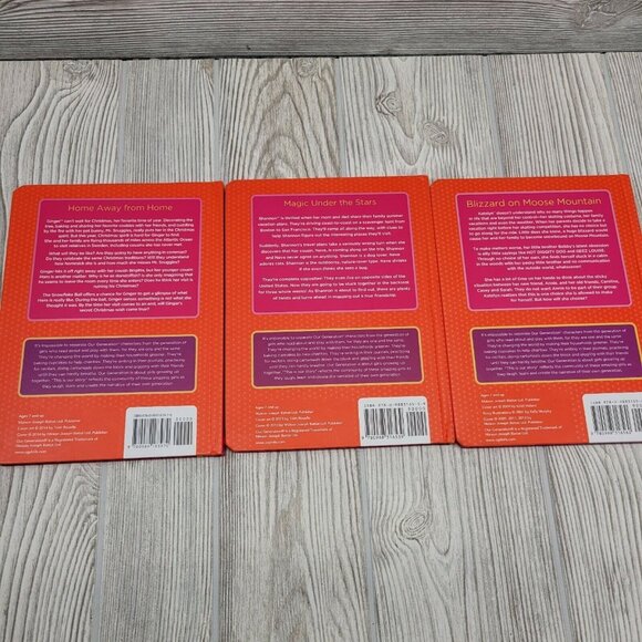 Our Generation Doll Hardcover Books Ginger Shannon Katelyn Lot of 3 - Picture 3 of 4